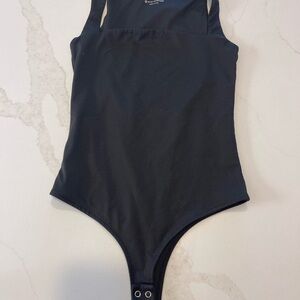 Amazon Black Stretchy Soft Bodysuit